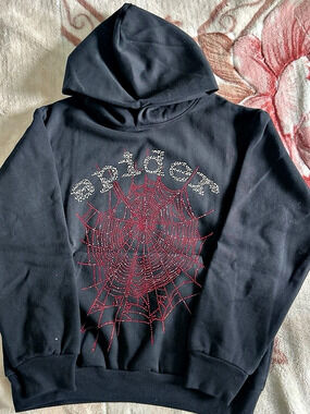 VVS spider hoodie red